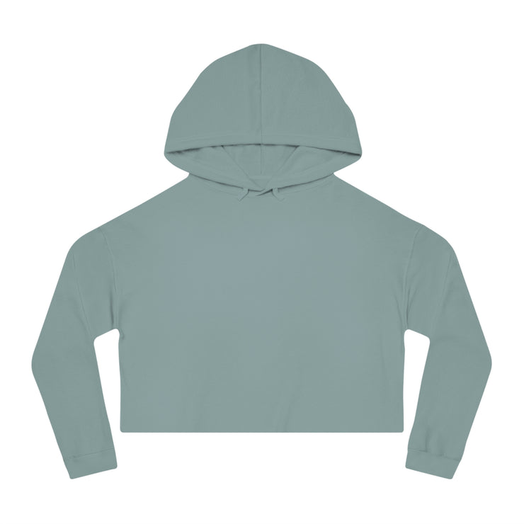 Big Pisces Energy - Cropped Hooded Sweatshirt